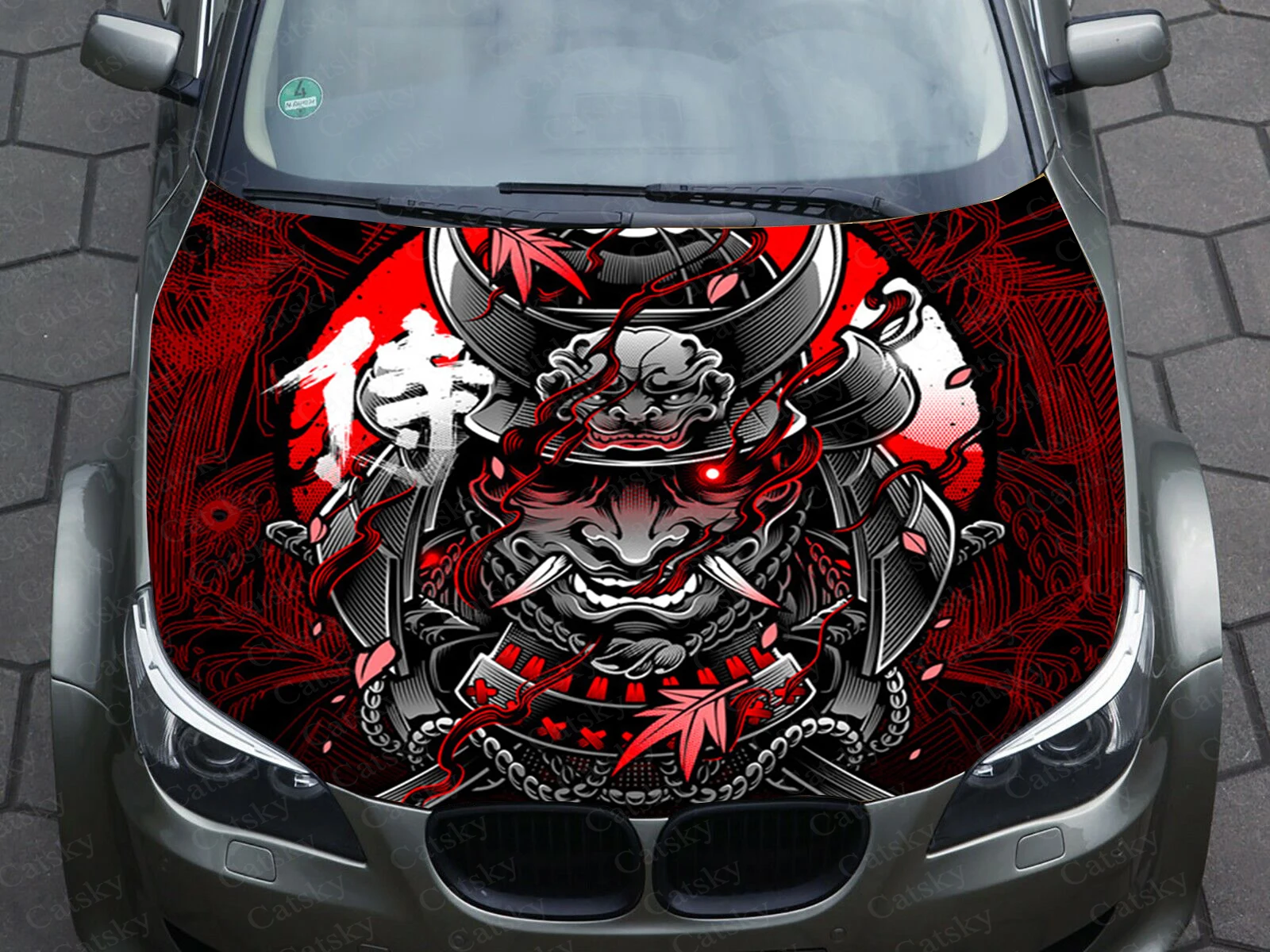 Japanese mask samurai car hood decal vinyl sticker graphic packaging decal decal graphic hood decal custom suitable for any car
Japanese mask samurai car hood decal vinyl sticker graphic packaging decal decal graphic hood decal custom suitable for any car