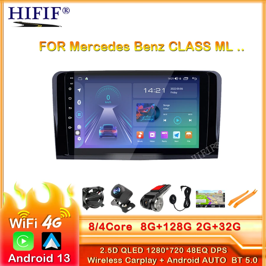 Android 13 GPS для Mercedes Benz CLASS ML W164 X164 ML350 ML300 GL500 ML320 автомобиль 2 Din DSP IPS HDMI 4 Гб + 64 Гб RDS Wi-Fi карта
Android 13 GPS для Mercedes Benz CLASS ML W164 X164 ML350 ML300 GL500 ML320 автомобиль 2 Din DSP IPS HDMI 4 Гб + 64 Гб RDS Wi-Fi карта