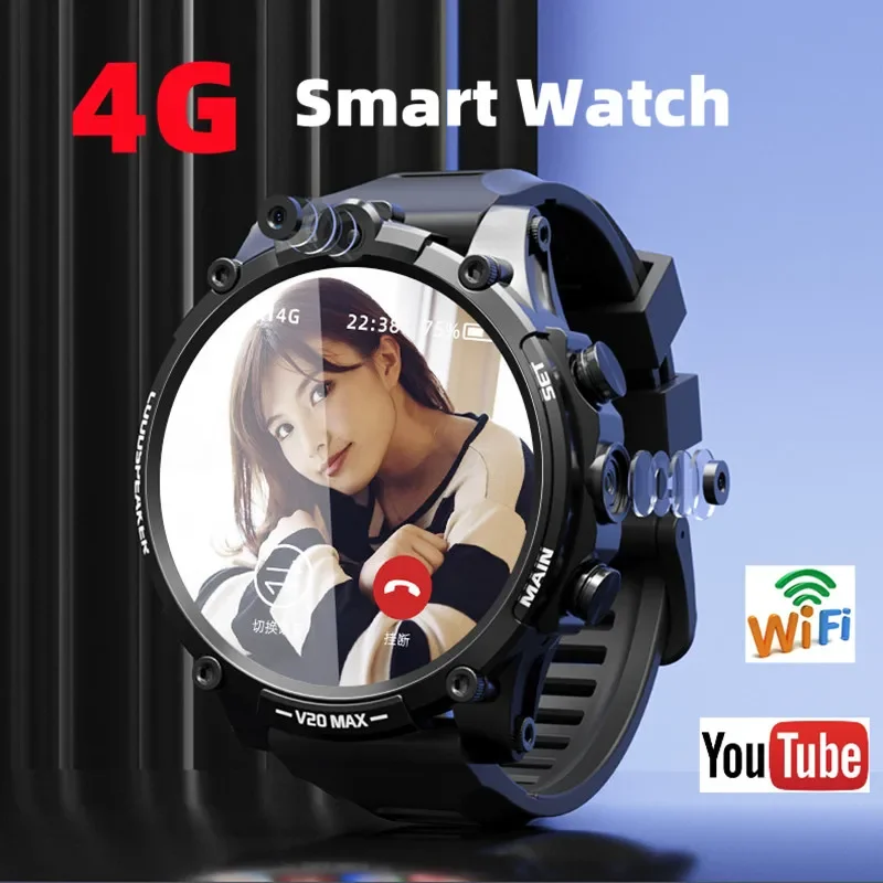 Смарт-часы для взрослых, 4g, Android 8,1, Wifi, Интернет, мужской телефон, браслет, 4 Гб + 128 Гб, двойная камера, съемка, запись, спортивные часы
Смарт-часы для взрослых, 4g, Android 8,1, Wifi, Интернет, мужской телефон, браслет, 4 Гб + 128 Гб, двойная камера, съемка, запись, спортивные часы