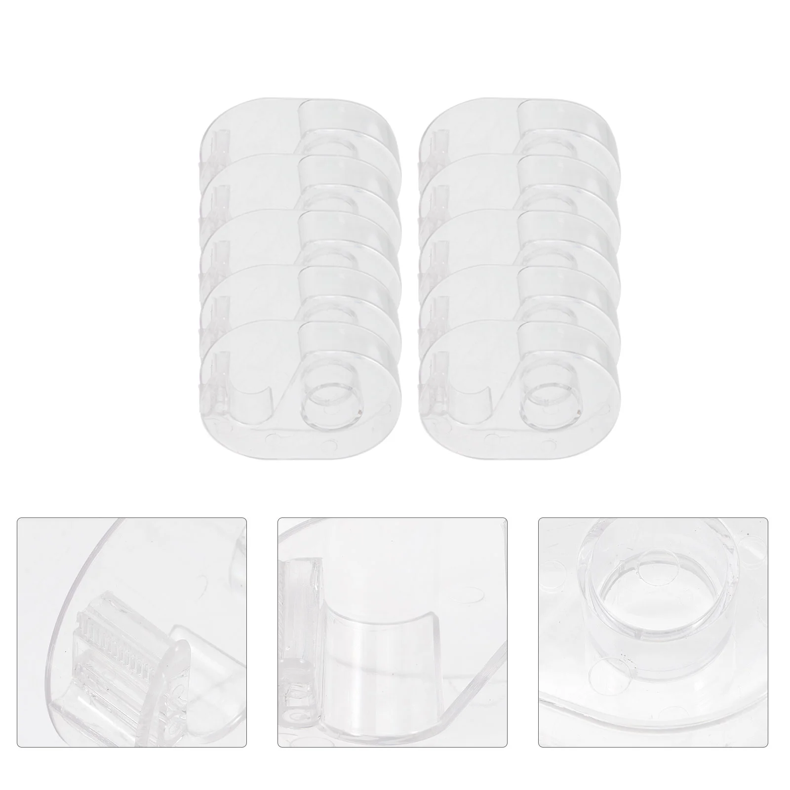 10 Pcs Storage Tape Dispenser Transparent Tool Small Plastic Stand Office Cutting
10 Pcs Storage Tape Dispenser Transparent Tool Small Plastic Stand Office Cutting