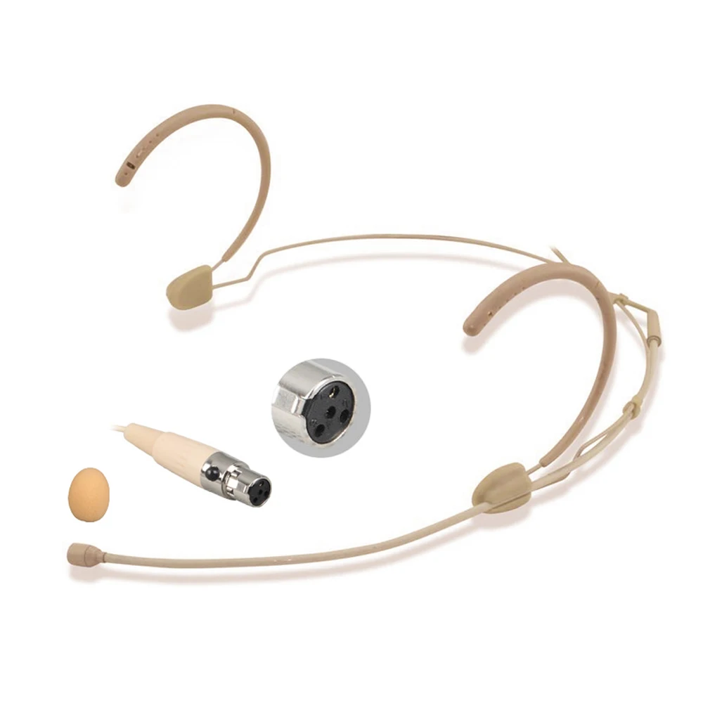 TH55 Strong Earset Frame HeadWorn Microphone For Shure BeltPack 4-Pin Locking Headset Delivers High Quality Voice Pickup
TH55 Strong Earset Frame HeadWorn Microphone For Shure BeltPack 4-Pin Locking Headset Delivers High Quality Voice Pickup