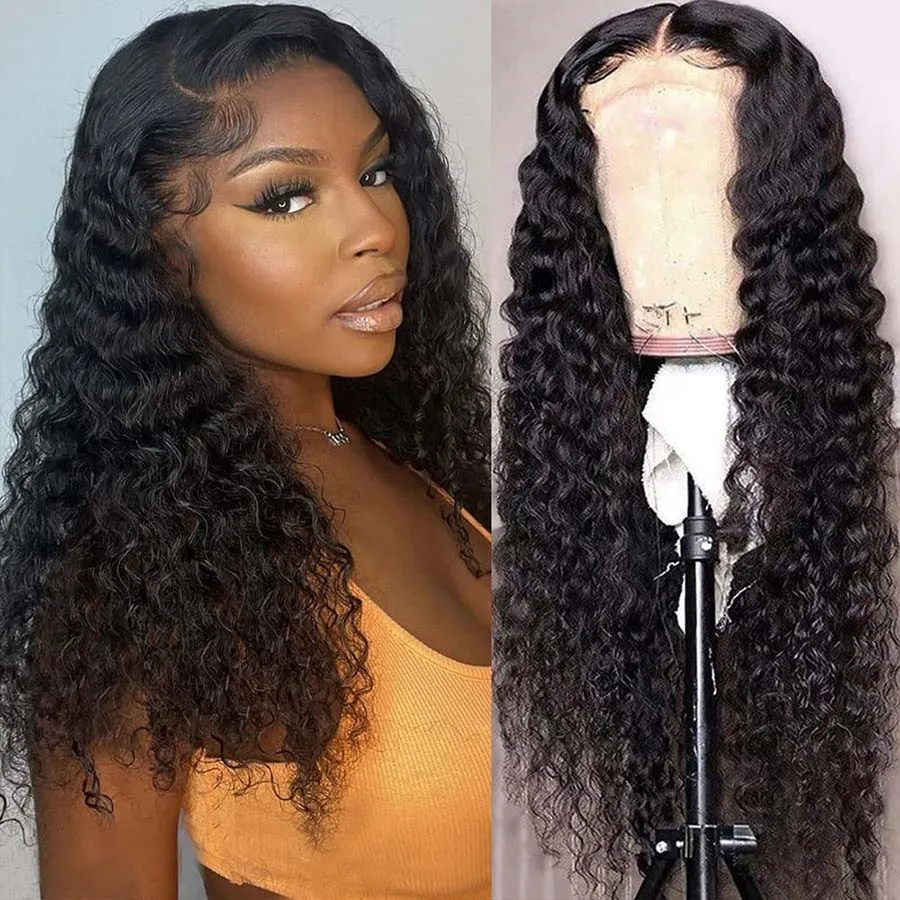 Deep Curly 4x4 Closure 100 Percent Human Hair Wigs Natural Color Bling 4x4 Closure 30 Inch Lace Front Wig Human Hair
Deep Curly 4x4 Closure 100 Percent Human Hair Wigs Natural Color Bling 4x4 Closure 30 Inch Lace Front Wig Human Hair