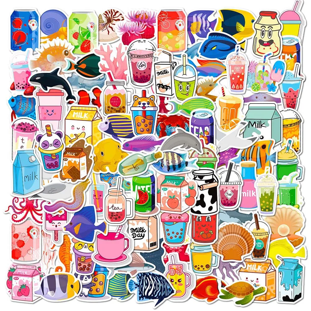 10/50/100pcs Cartoon Cute Drinks Bottle Varied Stickers Pack for Kids Scrapbooking Notebook Skateborad Laptop Decoration Decals
10/50/100pcs Cartoon Cute Drinks Bottle Varied Stickers Pack for Kids Scrapbooking Notebook Skateborad Laptop Decoration Decals