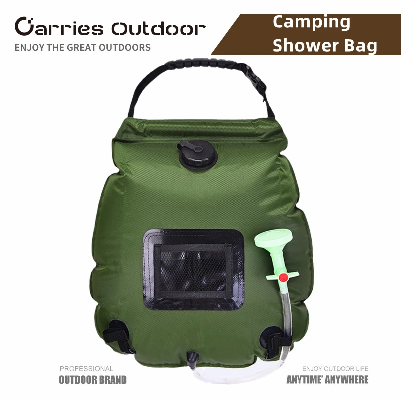 Water Bag 20L Outdoor Camping Shower Bag Beach Swimming Portable Shower Bag Hose Switchable Shower Head
Water Bag 20L Outdoor Camping Shower Bag Beach Swimming Portable Shower Bag Hose Switchable Shower Head