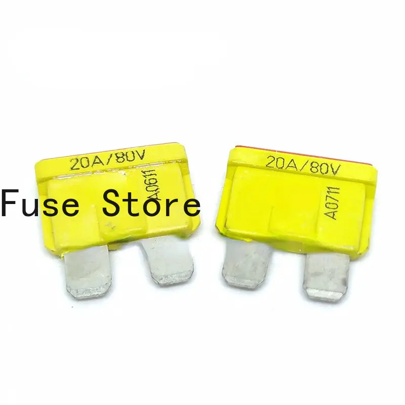 

1PCS 166.7000.5202 Automotive Plug Fuse/Medium 20A Amp 80V