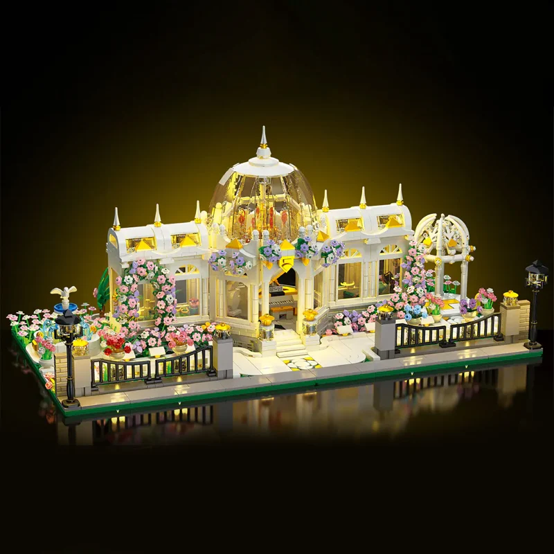 Garden Square Creative City Street View Architecture Building Blocks with Lights Toys Desktop Decoration Children's Gift 2397pcs Garden Square Creative City Street View Architecture Building Blocks with Lights Toys Desktop Decoration Children's Gift 2397pcs