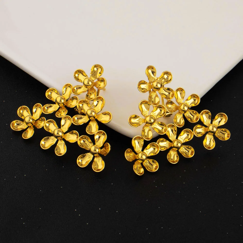 Fashion Silver Gold Color Hollow Shape Necklace Earrings Bracelet Ring Set for Women Exaggerated Design Jewelry Gift for Party 9 Mallzona S3c92675f55964410be2ea704298c9453t Fashion Silver Gold Color Hollow Shape Necklace Earrings Bracelet Ring Set for Women Exaggerated Design Jewelry Gift for Party Mallzona