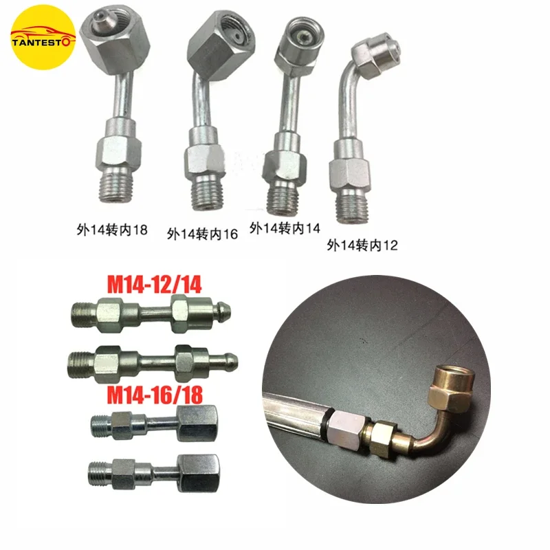 TANTESTO CRIN Diesel Common Rail Injector Repair Test Tool Pipe Tube Diameter Adapter Conversion Joint M14-14/12/16/18
TANTESTO CRIN Diesel Common Rail Injector Repair Test Tool Pipe Tube Diameter Adapter Conversion Joint M14-14/12/16/18