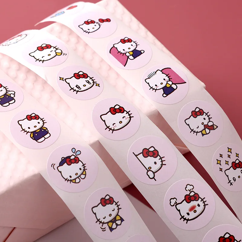 500pcs/roll Sanrio Hello Kitty Sealing Stickers Cute Cartoon Scrapbooking Kawaii Decor Album Diary Labels Stationery Supplies
500pcs/roll Sanrio Hello Kitty Sealing Stickers Cute Cartoon Scrapbooking Kawaii Decor Album Diary Labels Stationery Supplies