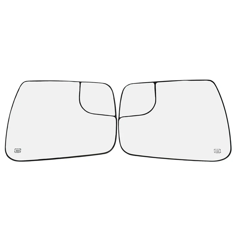 

68402037AA 68402036AA Reversing Mirror Tab With Blind Spot Mirror Glass Heater Tab Car For Dodge Ram 1500 2500 2019-2022 Parts