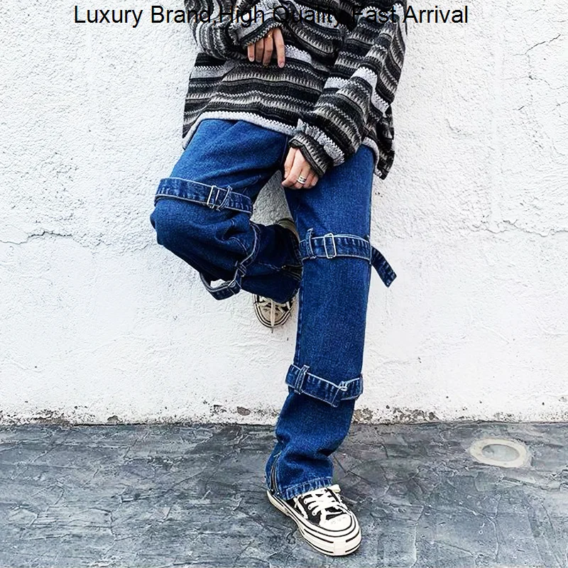 Street High Men's Y2K Black Ribbon Baggy Gothic Jeans Cargo Hip Hop Korean Straight Trousers Denim Pants Streetwear Women
Street High Men's Y2K Black Ribbon Baggy Gothic Jeans Cargo Hip Hop Korean Straight Trousers Denim Pants Streetwear Women