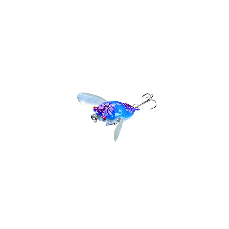 Lutac Insect Floating 50mm 6.2g Plastic Material Salt And Fresh Water Colorful Skin Treble Hook
Lutac Insect Floating 50mm 6.2g Plastic Material Salt And Fresh Water Colorful Skin Treble Hook