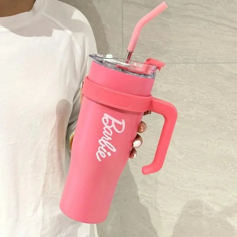 Barbe For Series Birthday Girls Steel Bling Large-Capacity Giant Miniso New Straw Gift Water Pink Barbie Cup Trend 1600Ml Bling
Barbe For Series Birthday Girls Steel Bling Large-Capacity Giant Miniso New Straw Gift Water Pink Barbie Cup Trend 1600Ml Bling