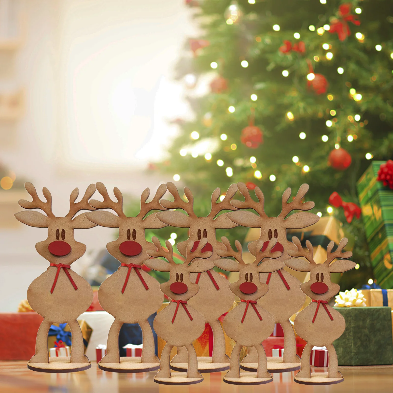 Christmas Wood Wooden Ornaments Tree Reindeer Decorations Slices Cutouts Ornament Snowflake Decoration DIY Hanging
Christmas Wood Wooden Ornaments Tree Reindeer Decorations Slices Cutouts Ornament Snowflake Decoration DIY Hanging