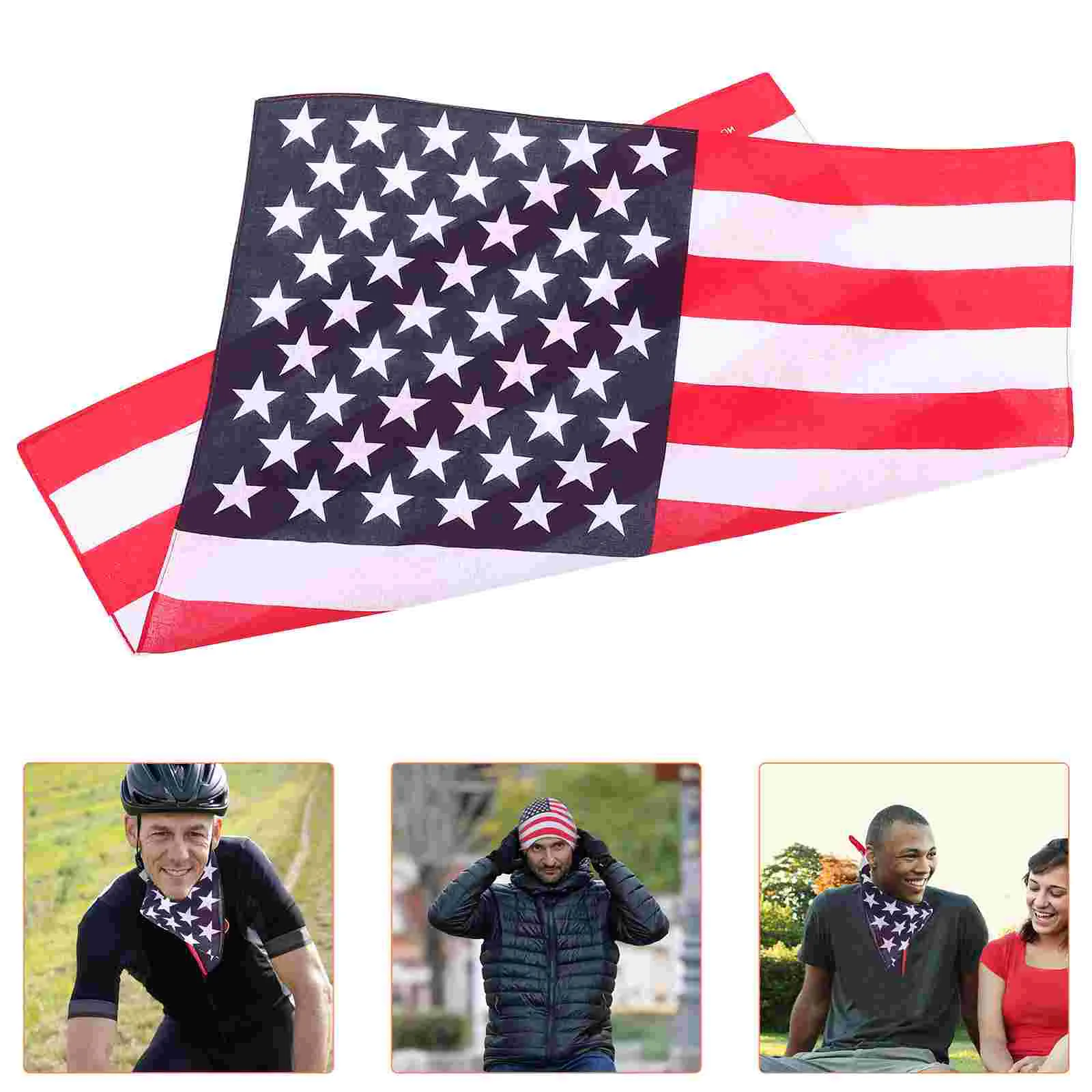 3pcs American Flag Bandanas USA Flag Headband USA Bandana Kerchief Bandana Patriotic Accessories for 4th of July Decoration
3pcs American Flag Bandanas USA Flag Headband USA Bandana Kerchief Bandana Patriotic Accessories for 4th of July Decoration
