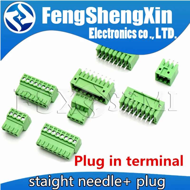 

2EDGV staight needle + plug 2EDGK KF2EDGV 2.54mm Pluggable connector Plug in terminal 2P 3P 4P 5P 6P 7P 8P 9P 10P 12P 14P 16P