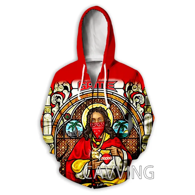 New Fashion 3D Print Rapper The Game Zipper Hoodies Zip Up Hooded Sweatshirts Harajuku Hoodie Hip Hop Sweatshirts
New Fashion 3D Print Rapper The Game Zipper Hoodies Zip Up Hooded Sweatshirts Harajuku Hoodie Hip Hop Sweatshirts