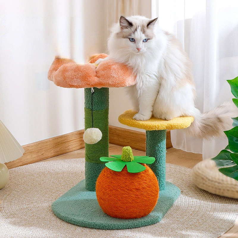 Flower Cat Climbing Frame Cat Nest Cat Tree One Piece Sisal Cat Scratching Board Pet Claw Climbing Sharpening Toy Cat Frame
Flower Cat Climbing Frame Cat Nest Cat Tree One Piece Sisal Cat Scratching Board Pet Claw Climbing Sharpening Toy Cat Frame