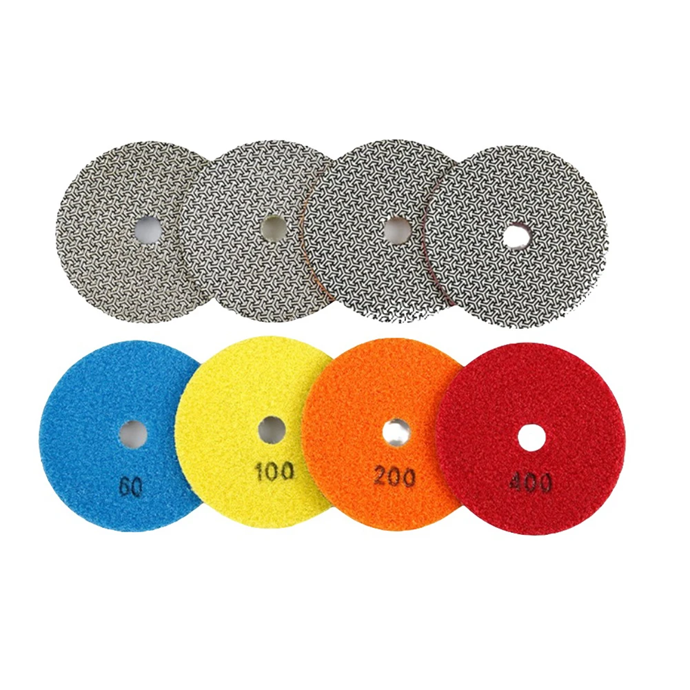 4Inch Electroplated Diamond. Dry Polishing Pad Sanding Pads Grinding Disc For Granite Marble Concrete Stone Tile Wood Metals
4Inch Electroplated Diamond. Dry Polishing Pad Sanding Pads Grinding Disc For Granite Marble Concrete Stone Tile Wood Metals