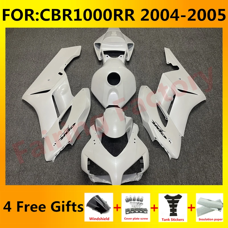 NEW Abs Motorcycle Whole Fairings kit fit for CBR1000RR CBR1000 04 05 CBR 1000RR 2004 2005 Bodywork full Fairing white
NEW Abs Motorcycle Whole Fairings kit fit for CBR1000RR CBR1000 04 05 CBR 1000RR 2004 2005 Bodywork full Fairing white