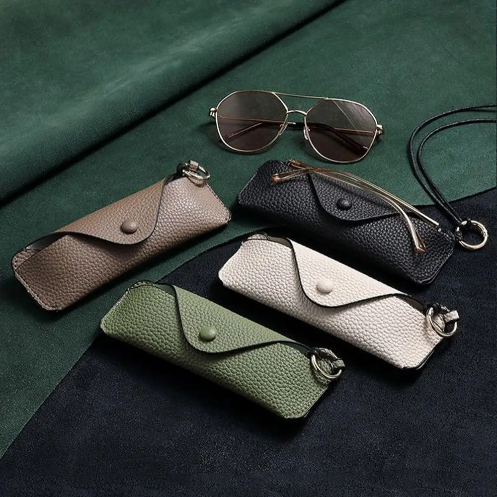Protective Pouch Hanging Eyeglasses Holder PU Leather Case Eyewear Protective Case Sunglasses Storage Bag
Protective Pouch Hanging Eyeglasses Holder PU Leather Case Eyewear Protective Case Sunglasses Storage Bag