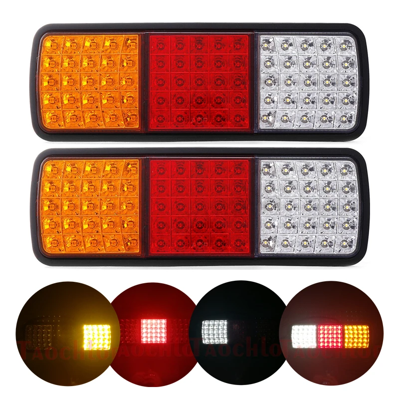 2Pcs 12V Tractor Tail Lights Led Turn Signal Brake Reversing Lamp Truck Trailer Rear Light Red White Amber
2Pcs 12V Tractor Tail Lights Led Turn Signal Brake Reversing Lamp Truck Trailer Rear Light Red White Amber