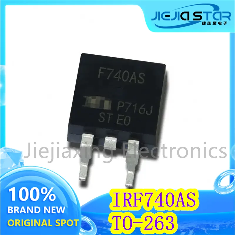 

(5/20pieces) IRF740AS F740AS 10A/400V TO263 N-channel MOS tube field effect tube original electronics new in stock