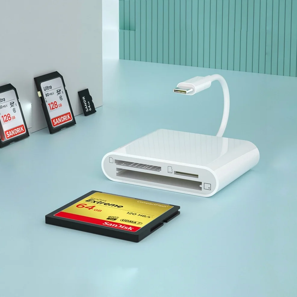 Адаптер для SD-карты типа C поддерживает компактную вспышку/CF/SD/MicroSD для iPad Pro/Air/Mini Mac iMac MacBook Pro/Air, разъем для ноутбука Android
Адаптер для SD-карты типа C поддерживает компактную вспышку/CF/SD/MicroSD для iPad Pro/Air/Mini Mac iMac MacBook Pro/Air, разъем для ноутбука Android