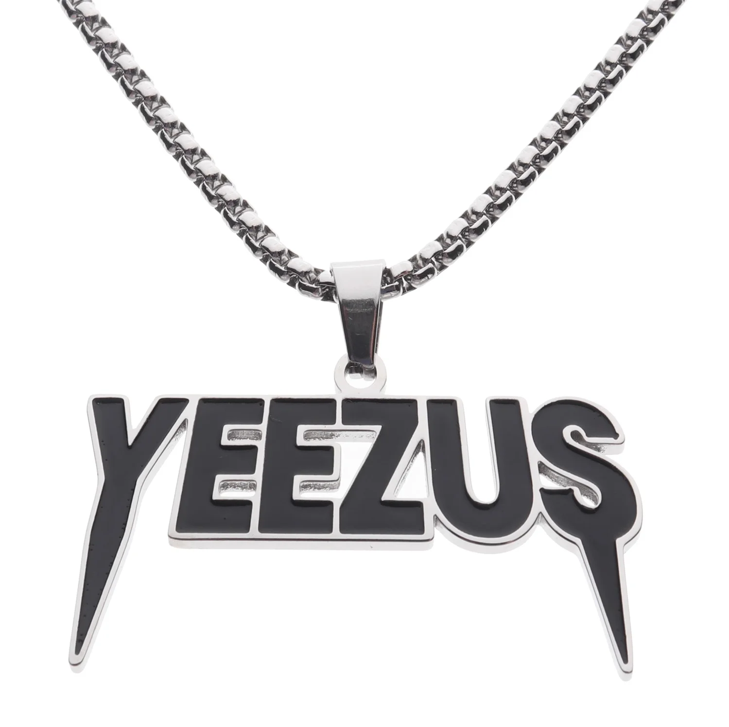 Ожерелье Kanye West YEEZU, модный трендовый бренд, мужская и женская индивидуальная модель в стиле хип-хоп для пар
Ожерелье Kanye West YEEZU, модный трендовый бренд, мужская и женская индивидуальная модель в стиле хип-хоп для пар