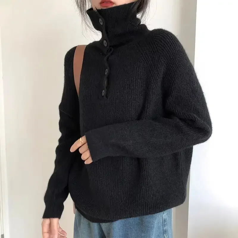 Lazy Loose Outside to Wear Women's Sweater 2023 Autumn/winter Korean Version Pullover Base Jacket Knit Base Shirt
Lazy Loose Outside to Wear Women's Sweater 2023 Autumn/winter Korean Version Pullover Base Jacket Knit Base Shirt