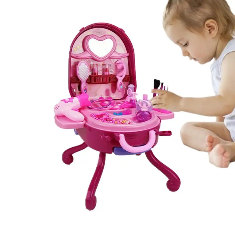 Pretend Makeup Set Makeup Toy For Little Girl Cosmetic Box And Accessories Dress Up Vanity Toy Makeup Kids Makeup Sets For
Pretend Makeup Set Makeup Toy For Little Girl Cosmetic Box And Accessories Dress Up Vanity Toy Makeup Kids Makeup Sets For