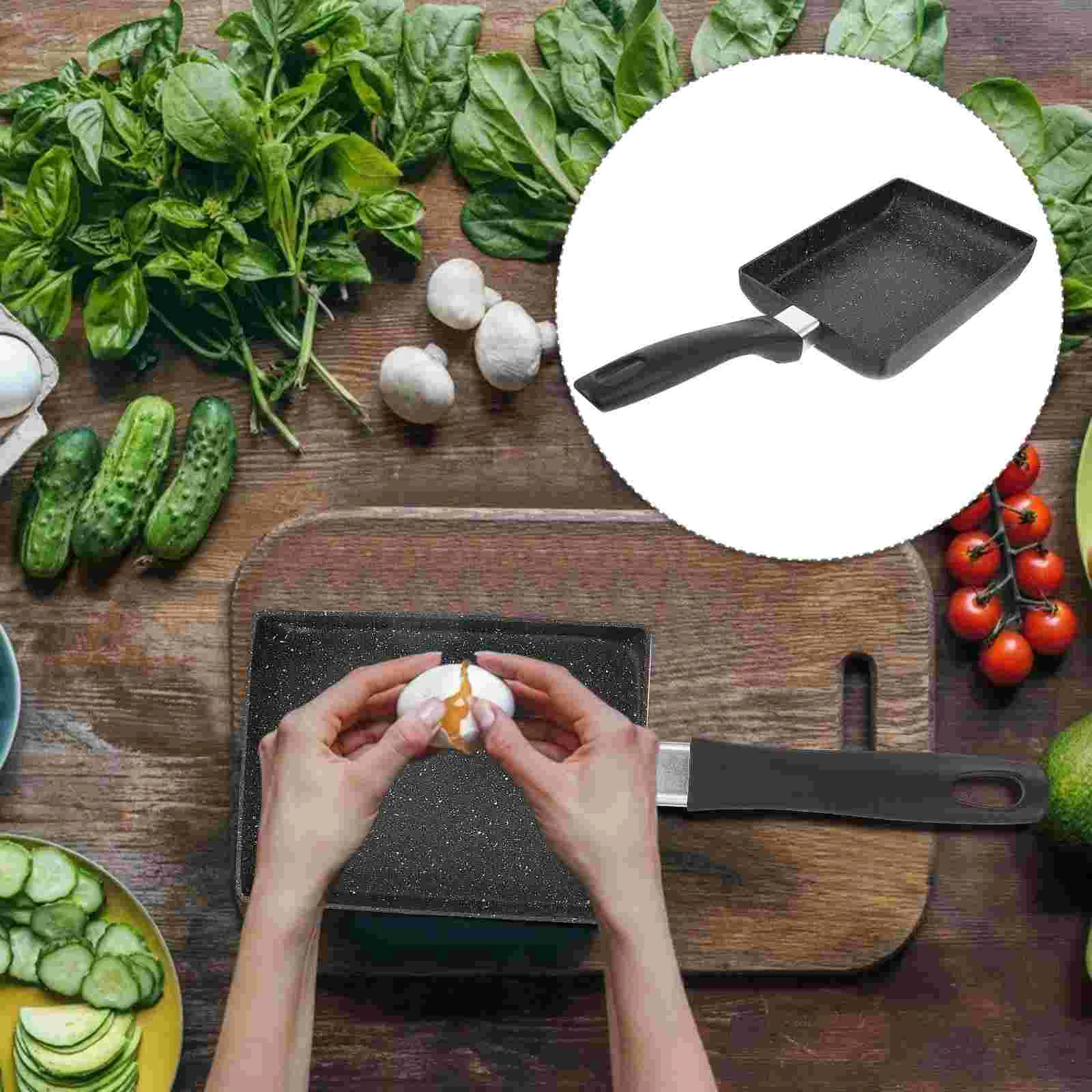 Griddle Pan Egg Frying Pan Breakfast Pan Non Stick Frying Pan Square Griddle Pan Frying Pan Burger Maker Japanese Omelette Pan
Griddle Pan Egg Frying Pan Breakfast Pan Non Stick Frying Pan Square Griddle Pan Frying Pan Burger Maker Japanese Omelette Pan