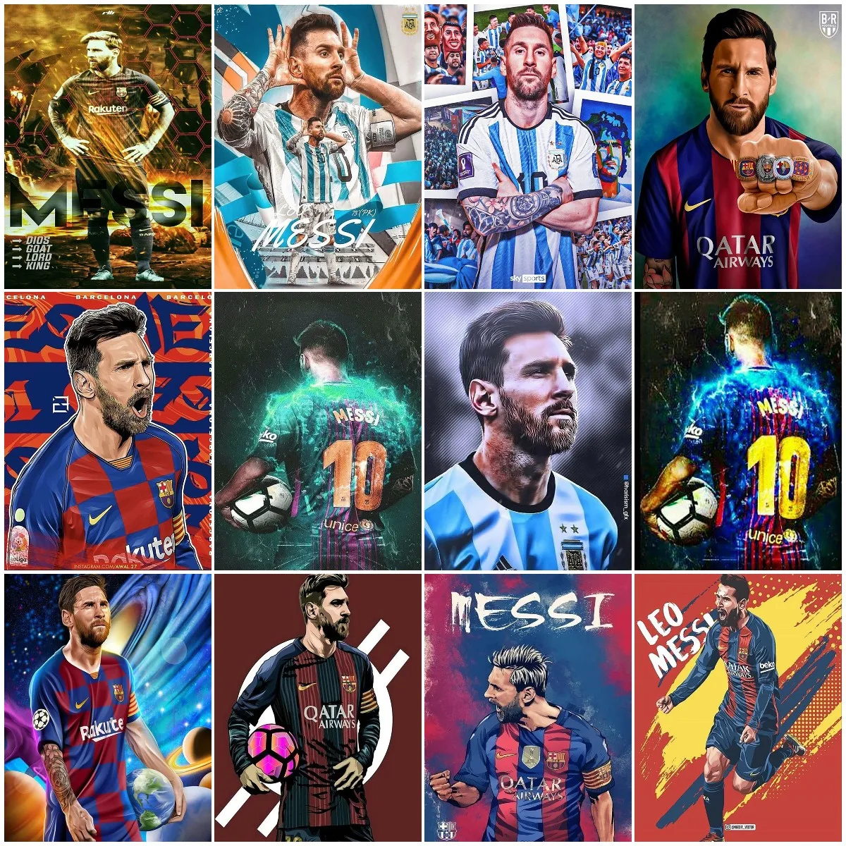5D Football Player Diamond Art Painting Set, Messi Barcelona Club, DIY Diamond Embroidery Art, Home Decoration
5D Football Player Diamond Art Painting Set, Messi Barcelona Club, DIY Diamond Embroidery Art, Home Decoration