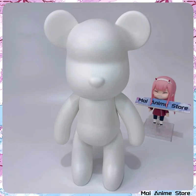 

DIY Fluid Vinyl Bearbrick Bear Figure Graffiti Painting Violent Bear Anime Figures Pigment Dolls Creative Bearbrick Toys Gifts