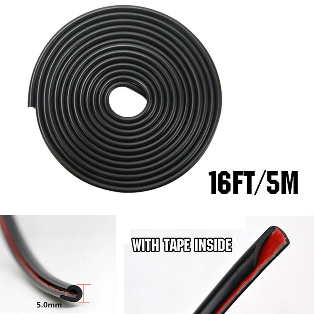 High Quality Door Edge Strip Moulding PVC Profile Protector Roll Rubber Seal U Shape Universal 5M Waterproof Auto
High Quality Door Edge Strip Moulding PVC Profile Protector Roll Rubber Seal U Shape Universal 5M Waterproof Auto