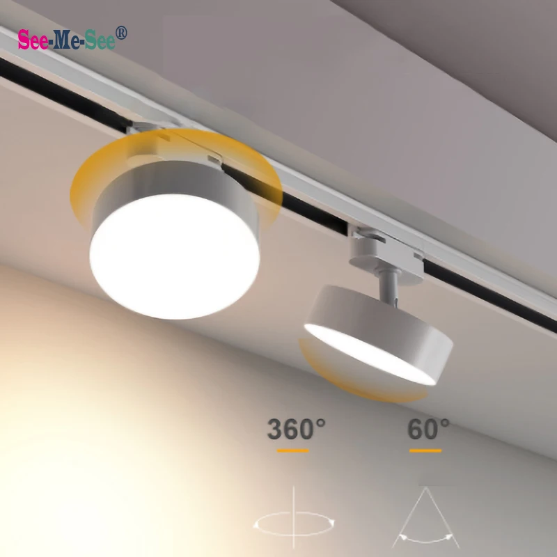 9W 12W 18W Round Led Track Light Shop Focus Lamp Retail Spot Lighting Fixtures Spotlights Linear Magnetic Rail Tracking Lamp
9W 12W 18W Round Led Track Light Shop Focus Lamp Retail Spot Lighting Fixtures Spotlights Linear Magnetic Rail Tracking Lamp