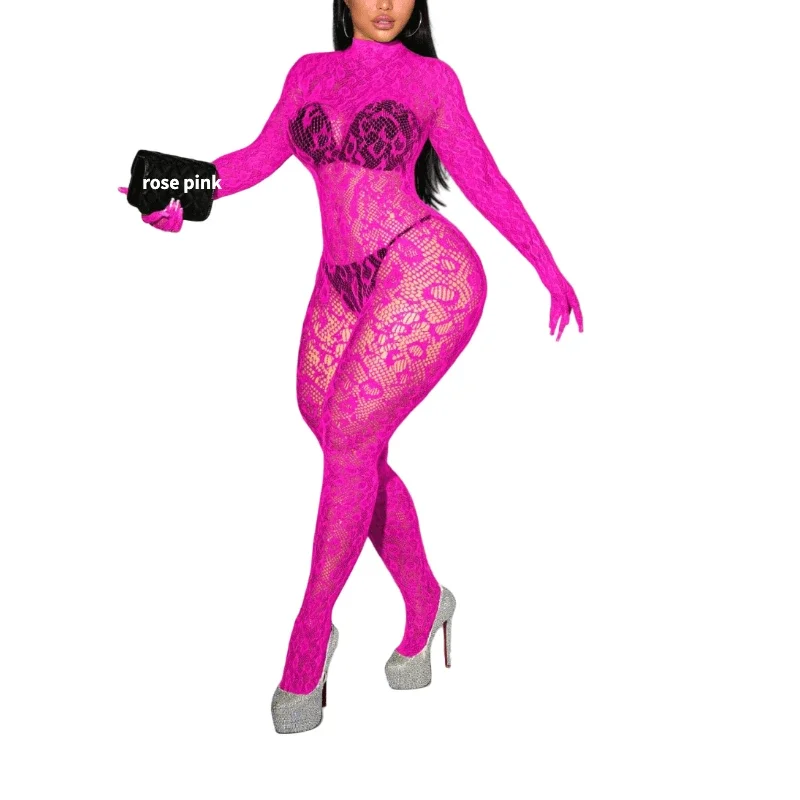 

XIANGSHANGIRL Leopard Jumpsuit Female Lingerie Women Sleepwear Erotic Fishnet Bodysuits Wife Gifts Exotic Apparel Lady Nightwear