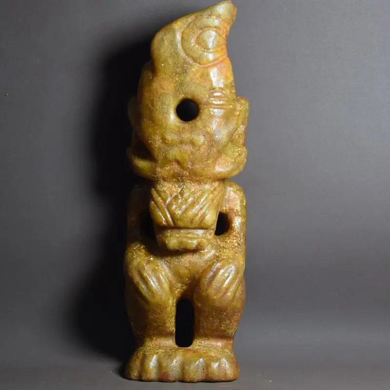 Tibet Hongshan Culture Xiuyu Jade Sun God Carving Carved Collection Pendant Jewelry Decoration
Tibet Hongshan Culture Xiuyu Jade Sun God Carving Carved Collection Pendant Jewelry Decoration