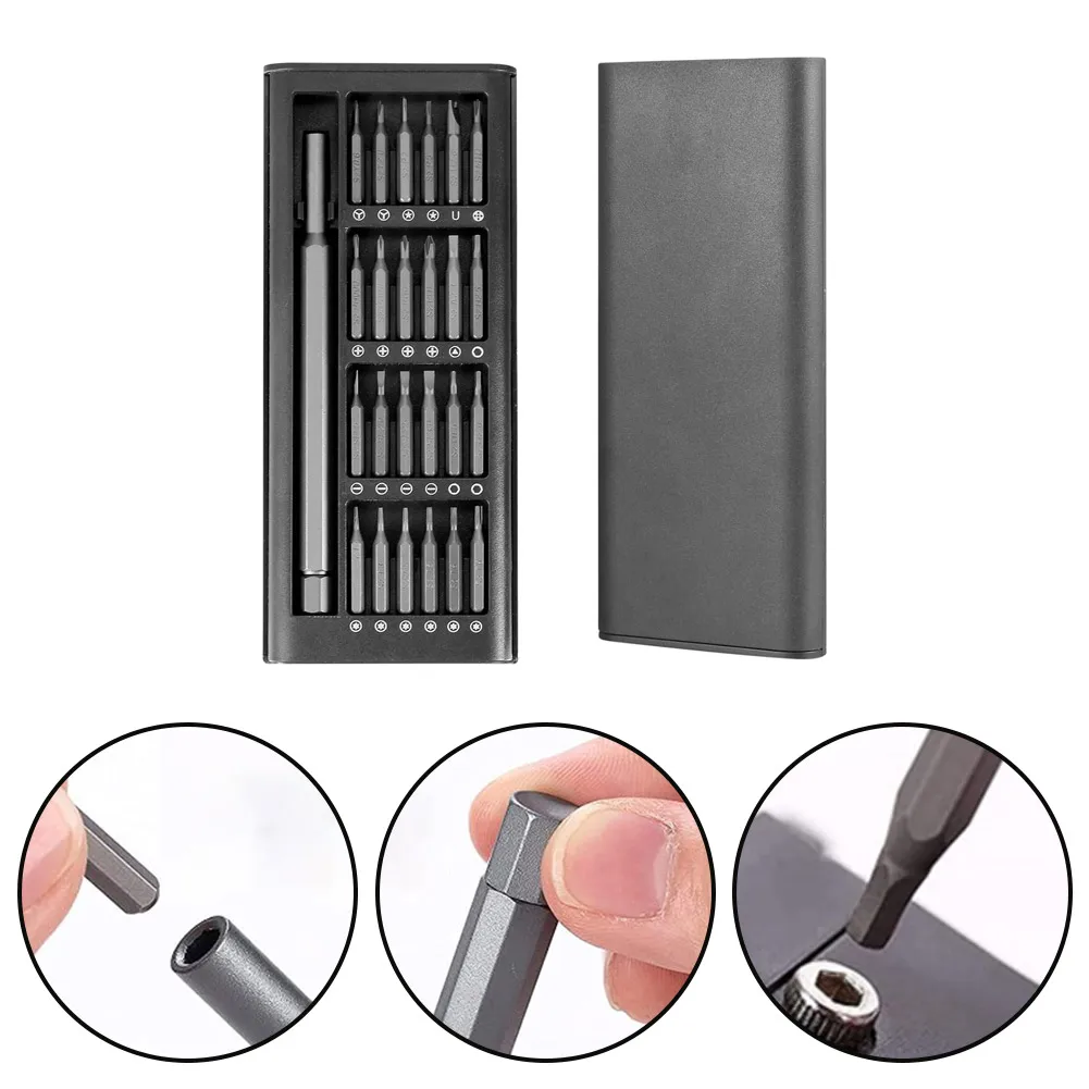 Durable And Practical High Quality Brand New Screwdriver Bits T2/T3/T4/T5/T6H/T8H 25 In 1 Chrome Vanadium Steel
Durable And Practical High Quality Brand New Screwdriver Bits T2/T3/T4/T5/T6H/T8H 25 In 1 Chrome Vanadium Steel