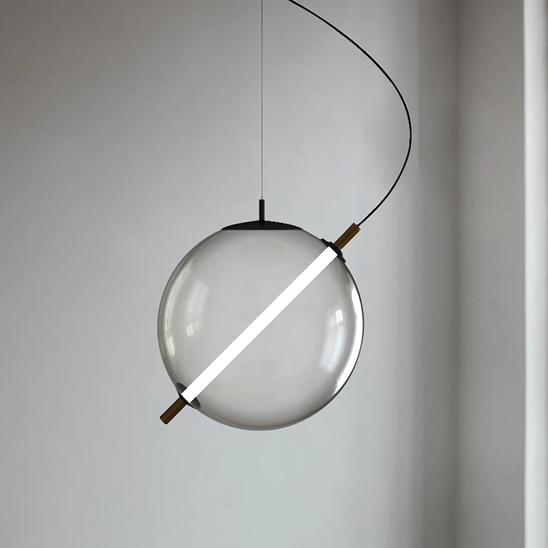 Post-Modern Nordic Art Glass Chandelier Bedroom Bedside Restaurant Clothing Store Window Model Room Simple Small Droplight
Post-Modern Nordic Art Glass Chandelier Bedroom Bedside Restaurant Clothing Store Window Model Room Simple Small Droplight