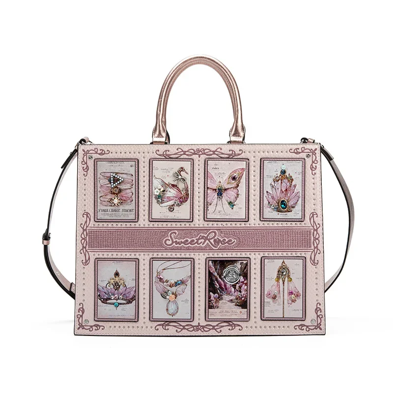 Daysun Fantasy Joint Name Butterfly Theme Handbag Small Square Bag Affordable Luxury Fashion Crossbody Bag
Daysun Fantasy Joint Name Butterfly Theme Handbag Small Square Bag Affordable Luxury Fashion Crossbody Bag