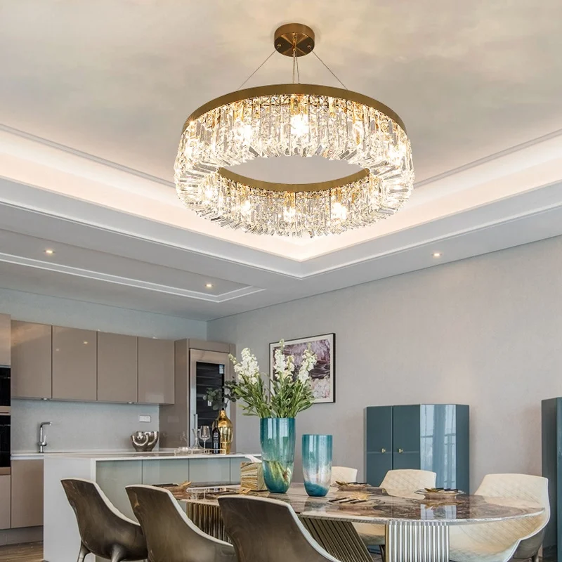 Nordic Led Ceiling Lights Crystal Living room Lamp Gold Round Ceiling Indoor Hanging Lamp For Kitchen Bedroom lustre modern
Nordic Led Ceiling Lights Crystal Living room Lamp Gold Round Ceiling Indoor Hanging Lamp For Kitchen Bedroom lustre modern