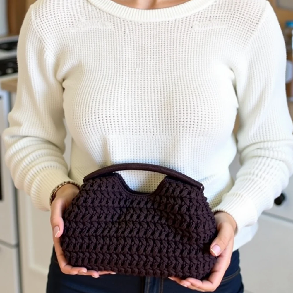 Elegant Woven Raffia Clutch Bag - Summer Fashion Handbag for Evening & Travel 10 S3cb60f0660284e05bf23109b1473770bS