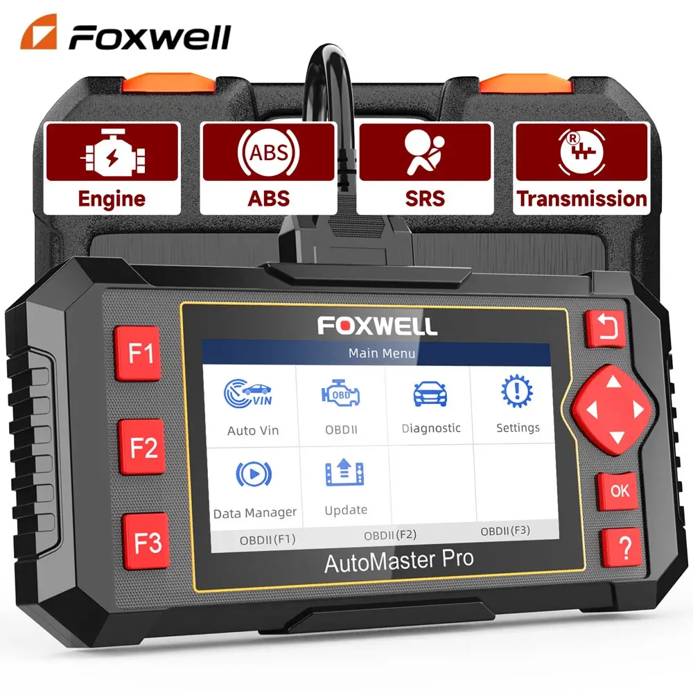 

FOXWELL NT604 Elite OBD2 Scanner Engine ABS SRS Transmission Diagnostic Tools OBD 2 Code Reader Automotive Scanner Auto Car Scan