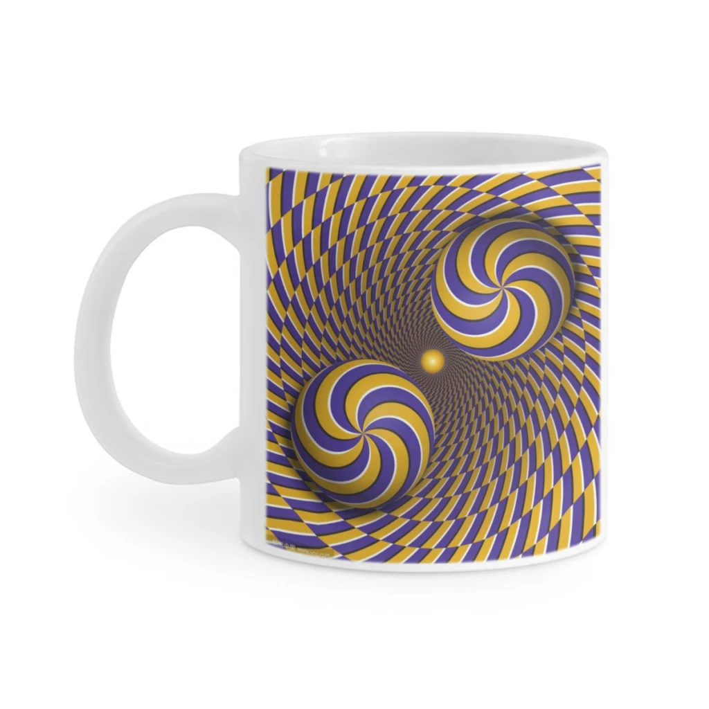 

Vertigo Hypnotic Screw Funny Ceramics Coffee Mugs Tea Cup Milk Cups Gifts Drinkware Coffeeware