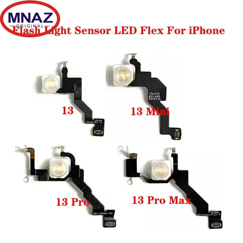 

Original Proximity Distance Ambient Flash Light Sensor LED Flex Cable Repair Parts for IPhone 12 13 Mini Pro Max