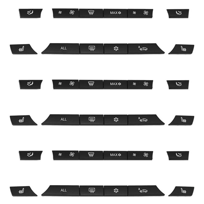 36Pcs Button Key Caps A/C Heater Switch Kit Panel For BMW F07 GT/F10/F11 F01/F02
36Pcs Button Key Caps A/C Heater Switch Kit Panel For BMW F07 GT/F10/F11 F01/F02