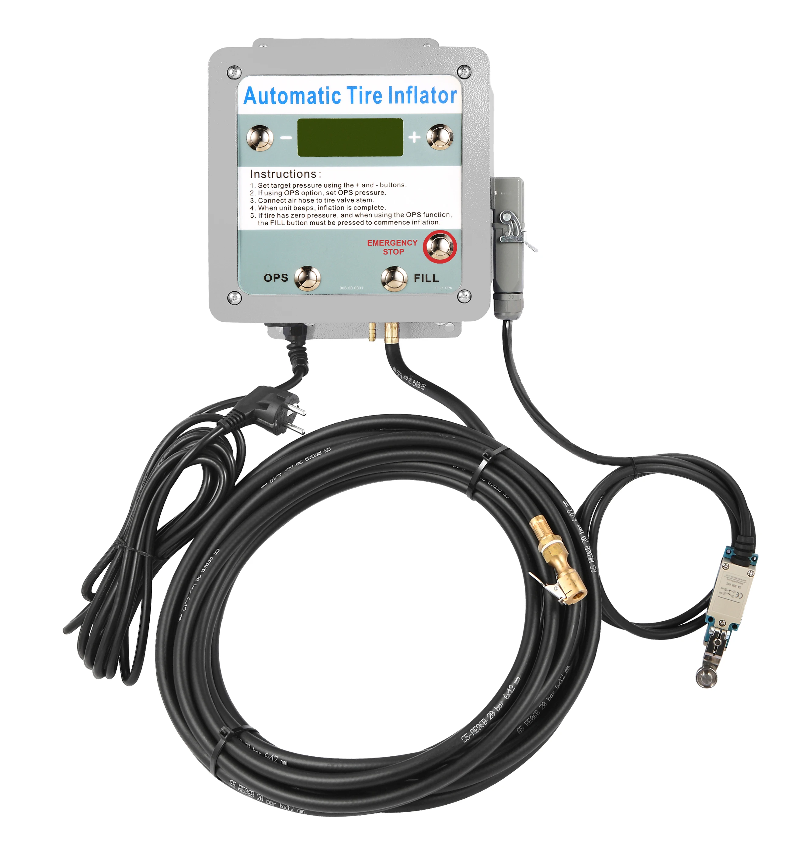 Indoor Wall-Mounted Automatic Digital Tyre Inflator for Safety Inflation air tire pumps inflation machine tire inflators
Indoor Wall-Mounted Automatic Digital Tyre Inflator for Safety Inflation air tire pumps inflation machine tire inflators