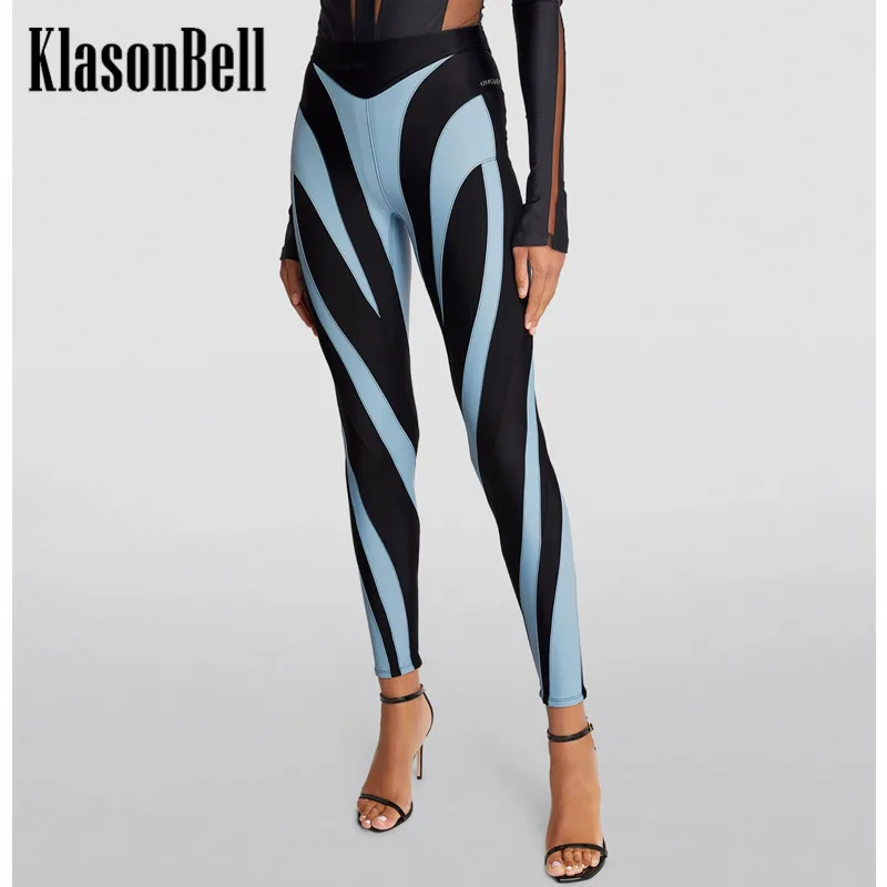 10.19 KlasonBell Fashion Street Letter Contrast Color Patchwork Striped Elastic Waist Slim Legging Pants Women's
10.19 KlasonBell Fashion Street Letter Contrast Color Patchwork Striped Elastic Waist Slim Legging Pants Women's