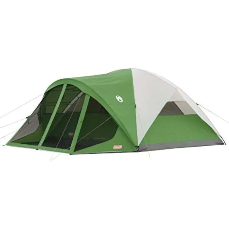 Evanston Screened Camping Tent, 6/8 Person Weatherproof Tent with Roomy Interior Includes Rainfly, Carry Bag
Evanston Screened Camping Tent, 6/8 Person Weatherproof Tent with Roomy Interior Includes Rainfly, Carry Bag